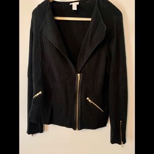 Chicos Black cardigan/ sweater Chico’s size 2